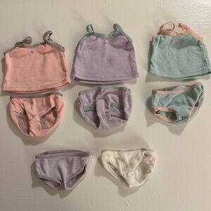 American Girl Nighttime Outfits and Swimsuit